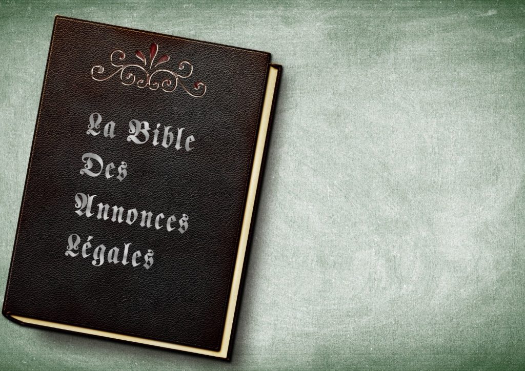 bible annonces legales